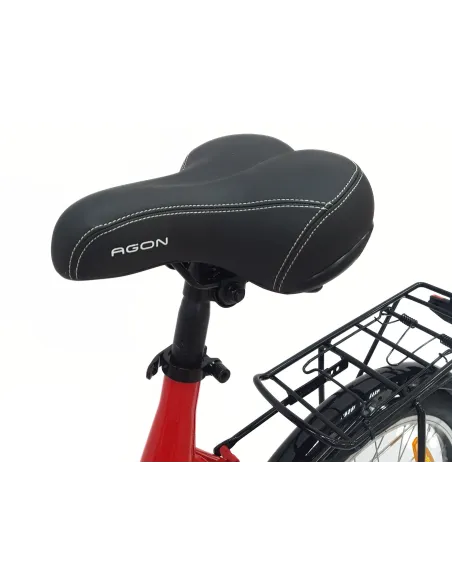 Rower Składany Miejski 20 Nexus 3 Bagażnik Składak Światła Dzwonek Stopka