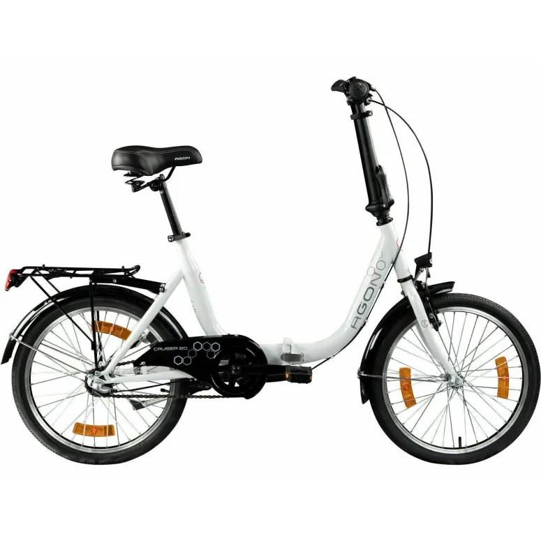 Rower Składany Miejski 20 Nexus 3 Bagażnik Składak