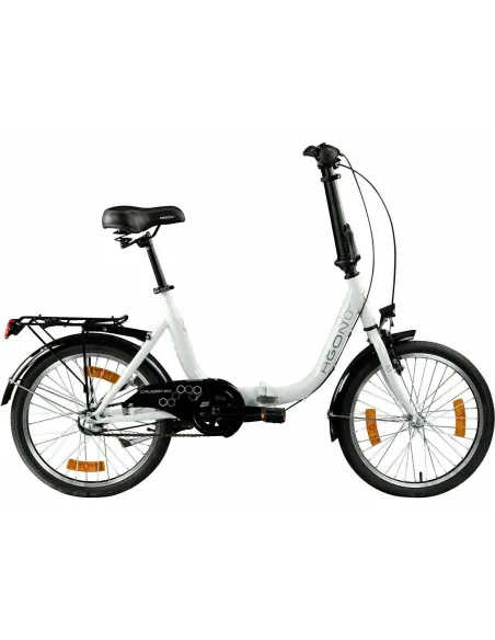 Rower Składany Miejski 20 Nexus 3 Bagażnik Składak