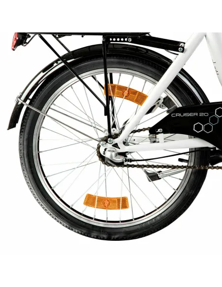 Rower Składany Miejski 20 Nexus 3 Bagażnik Składak