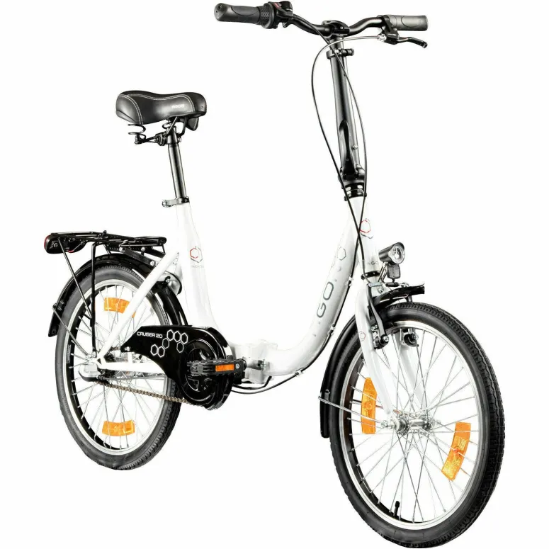 Rower Składany Miejski 20 Nexus 3 Bagażnik Składak