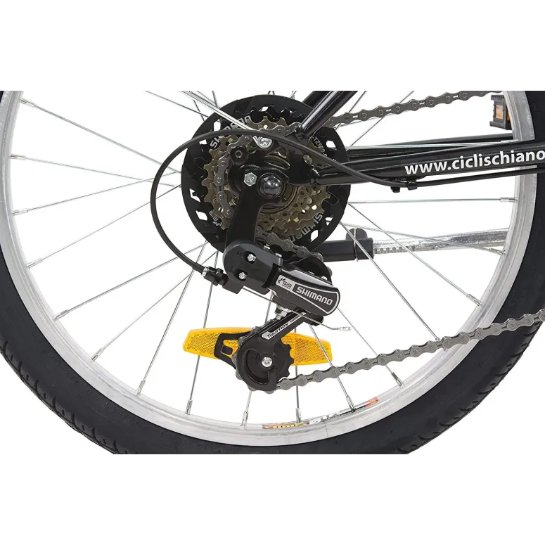 Rower Składany Damski Męski 20 Miejski 6 Biegów