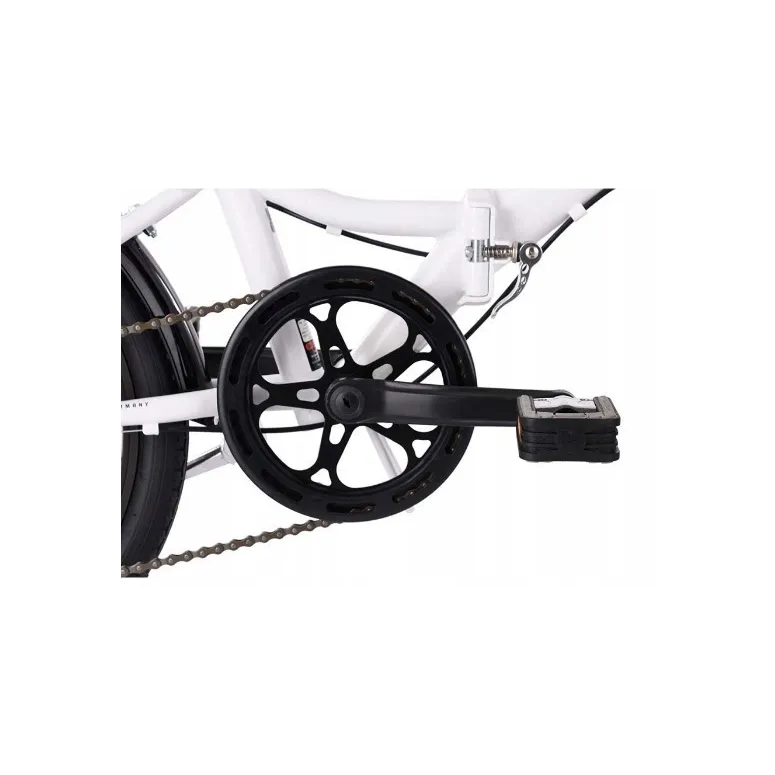 Rower Składany Miejski 20 Unisex Składak 6 Biegów Uniwersalny Kompaktowy