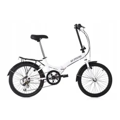 Rower Składany Miejski 20 Unisex Składak 6 Biegów