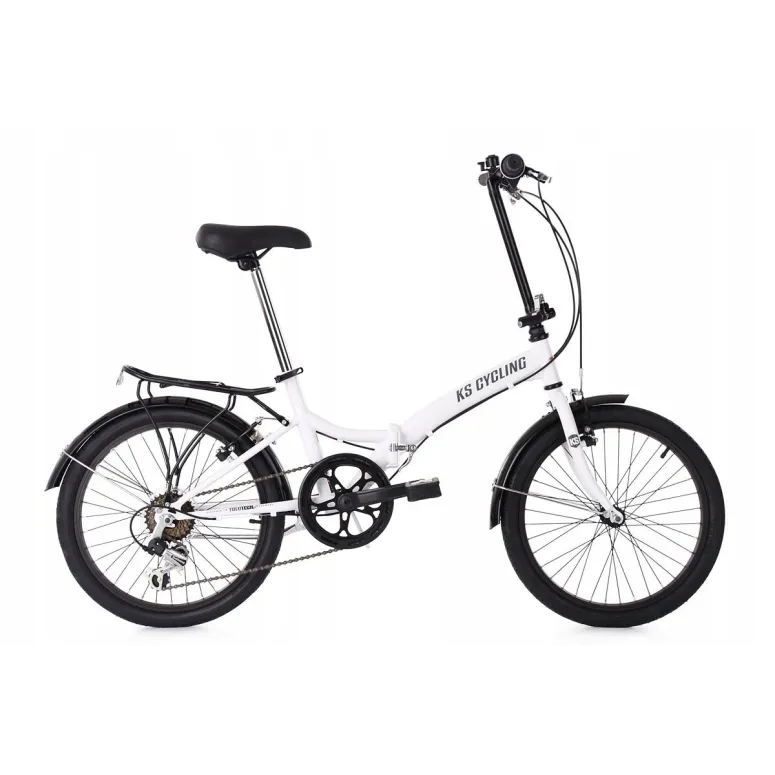 Rower Składany 20 Składak Bagażnik Lekki Miasto Uniseks Shimano V Brake