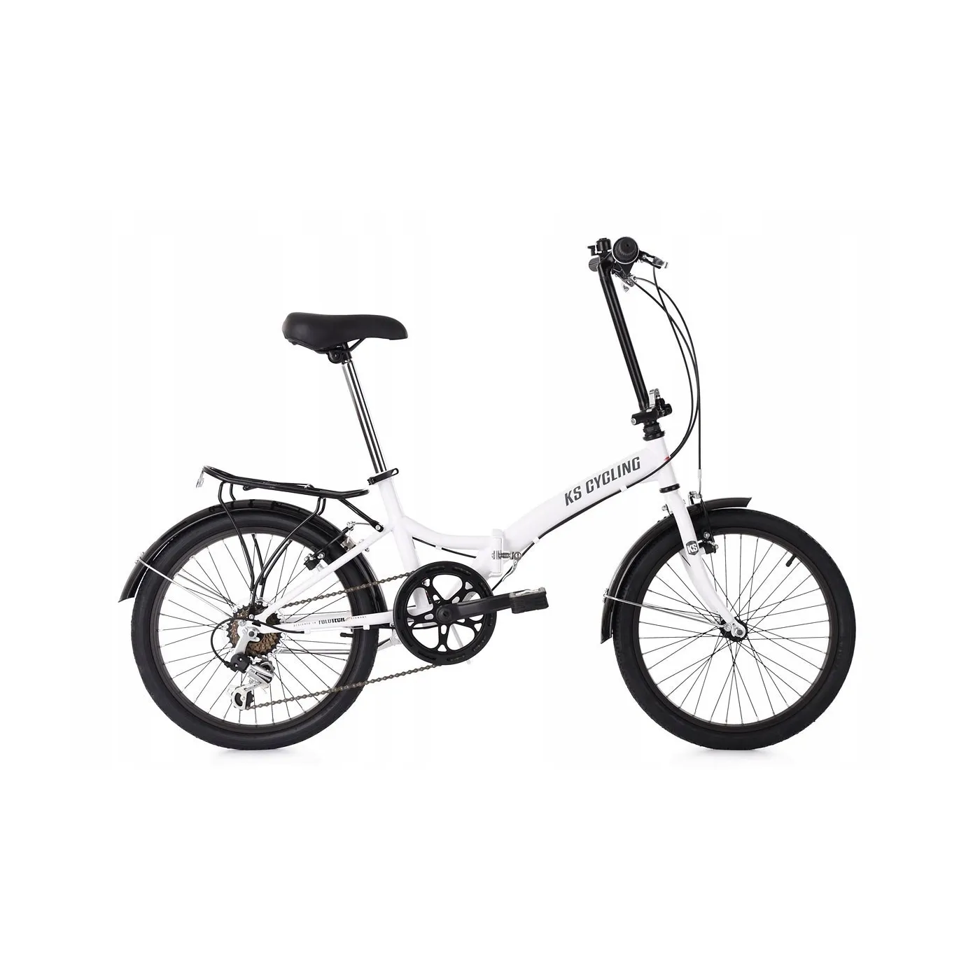 Rower Składany 20 Składak Bagażnik Lekki Miasto Uniseks Shimano V Brake