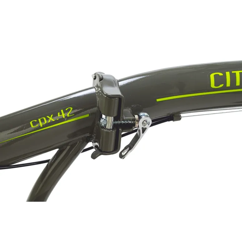 Rower Składany Kompaktowy 20 Miejski Składak do Miasta 6 Biegów VBrake Stal