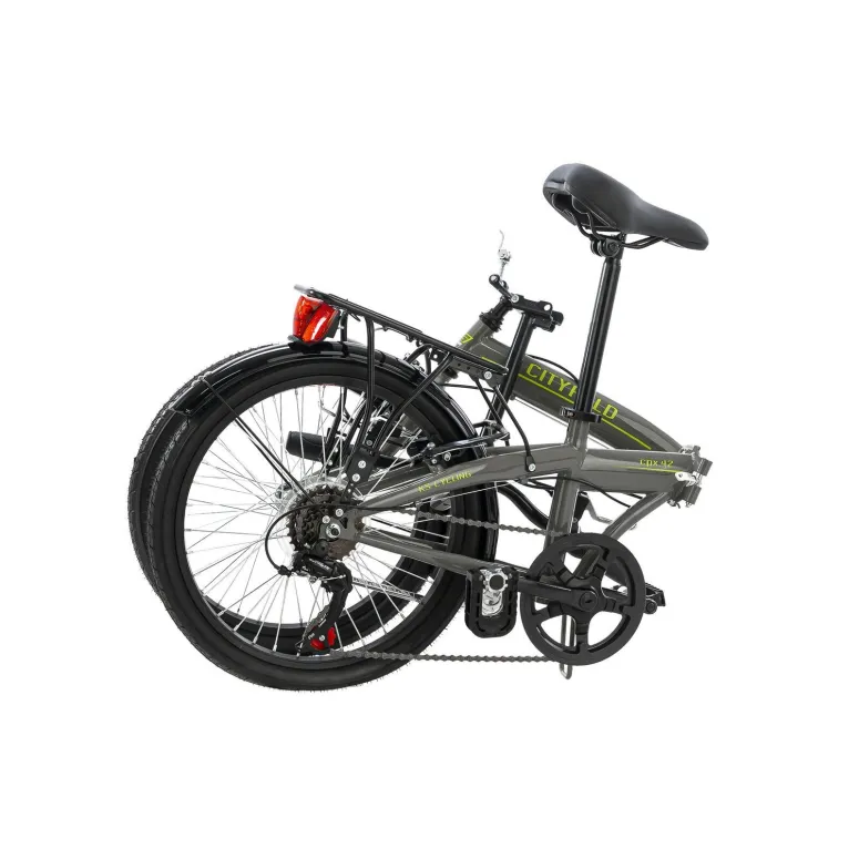 Rower Składany Kompaktowy 20 Miejski Składak do Miasta 6 Biegów VBrake Stal