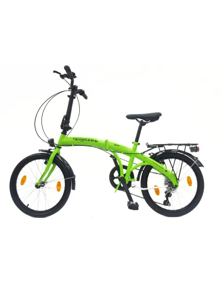 Rower Składany 20 Miejski Damski Męski Składak Dzwonek Oświetlenie Bagażnik