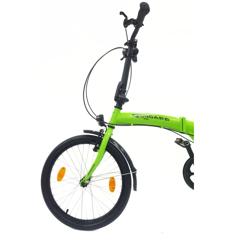 Rower Składany 20 Miejski Damski Męski Składak Dzwonek Oświetlenie Bagażnik