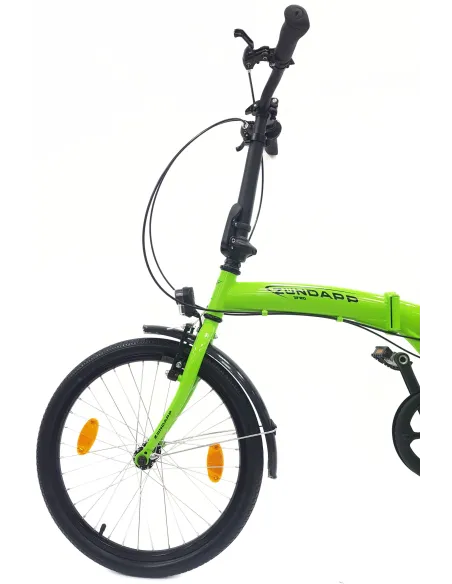 Rower Składany 20 Miejski Damski Męski Składak Dzwonek Oświetlenie Bagażnik