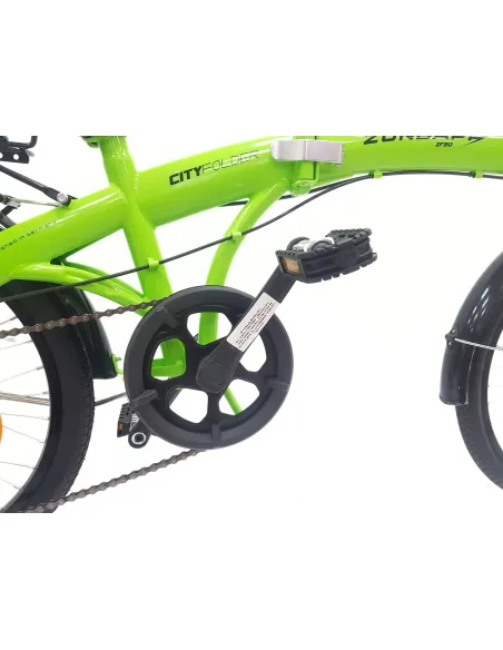 Rower Składany 20 Miejski Damski Męski Składak Dzwonek Oświetlenie Bagażnik