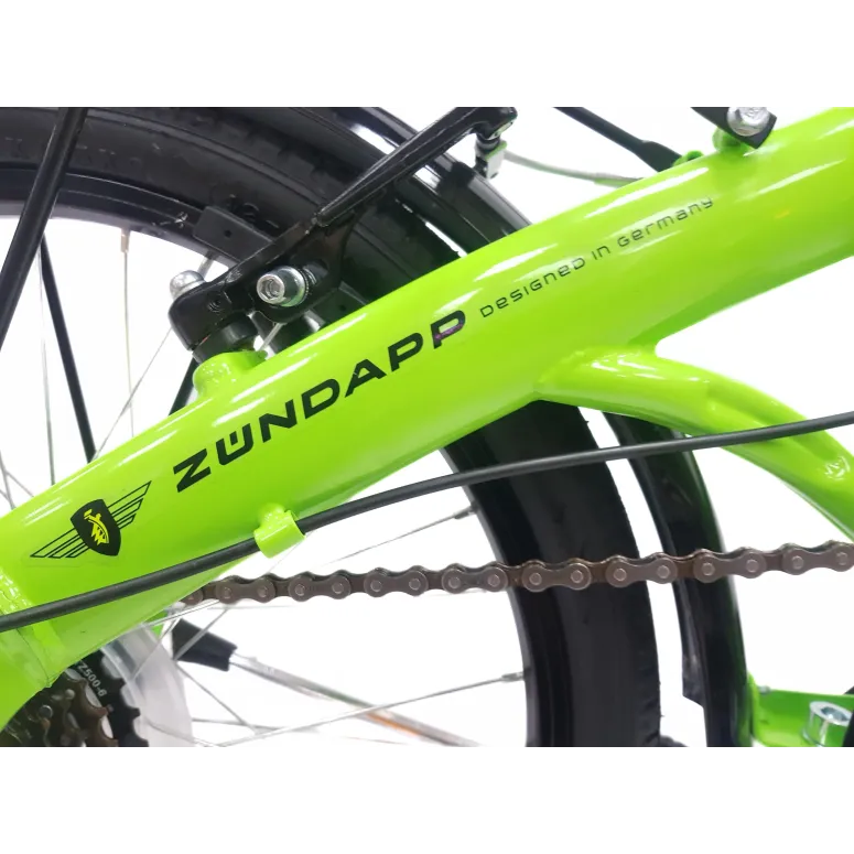 Rower Składany 20 Miejski Damski Męski Składak Dzwonek Oświetlenie Bagażnik