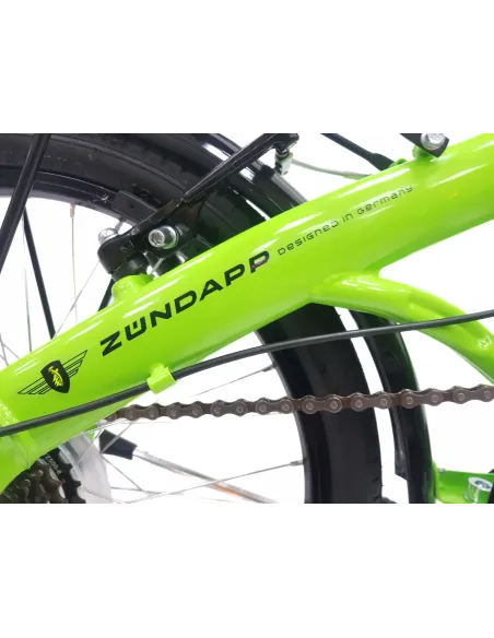 Rower Składany 20 Miejski Damski Męski Składak Dzwonek Oświetlenie Bagażnik