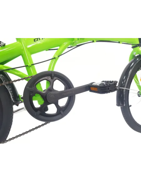 Rower Składany 20 Miejski Damski Męski Składak Bagażnik Dzwonek Oświetlenie