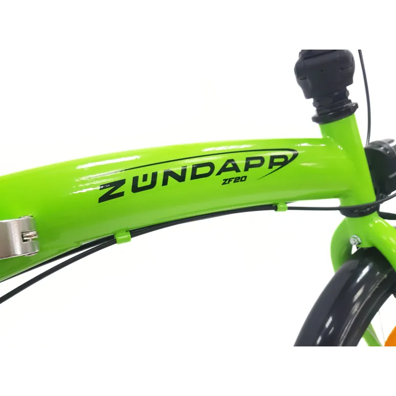 Rower Składany 20 Miejski Damski Męski Składak Bagażnik Dzwonek Oświetlenie