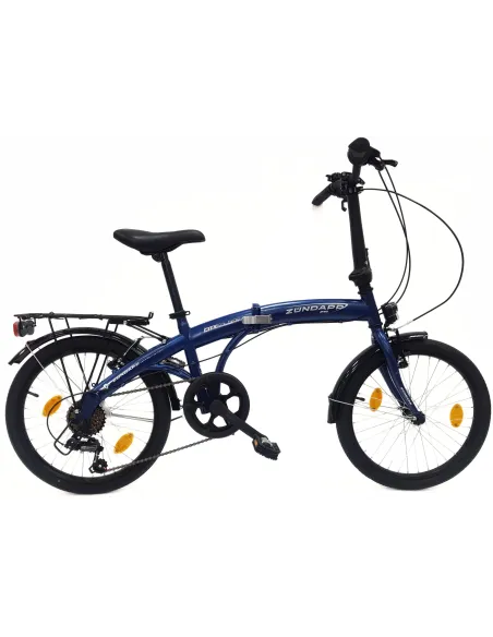 Rower Składany 20 Damski Męski Miejski Dzwonek Bagażnik Odblaski Światła