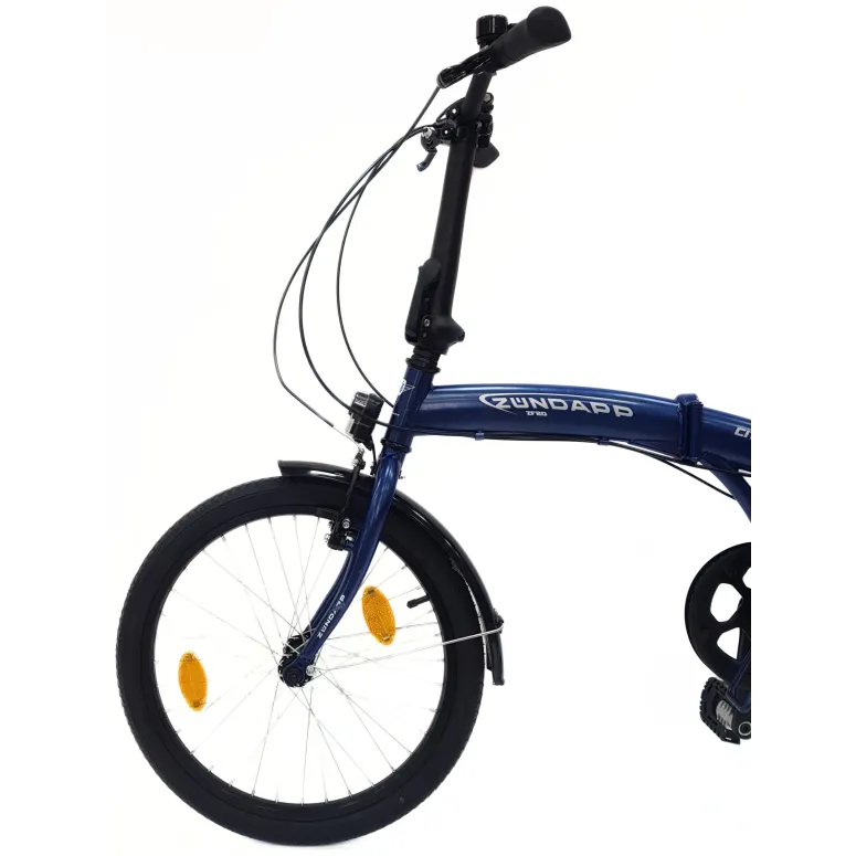 Rower Składany 20 Damski Męski Miejski Dzwonek Bagażnik Odblaski Światła