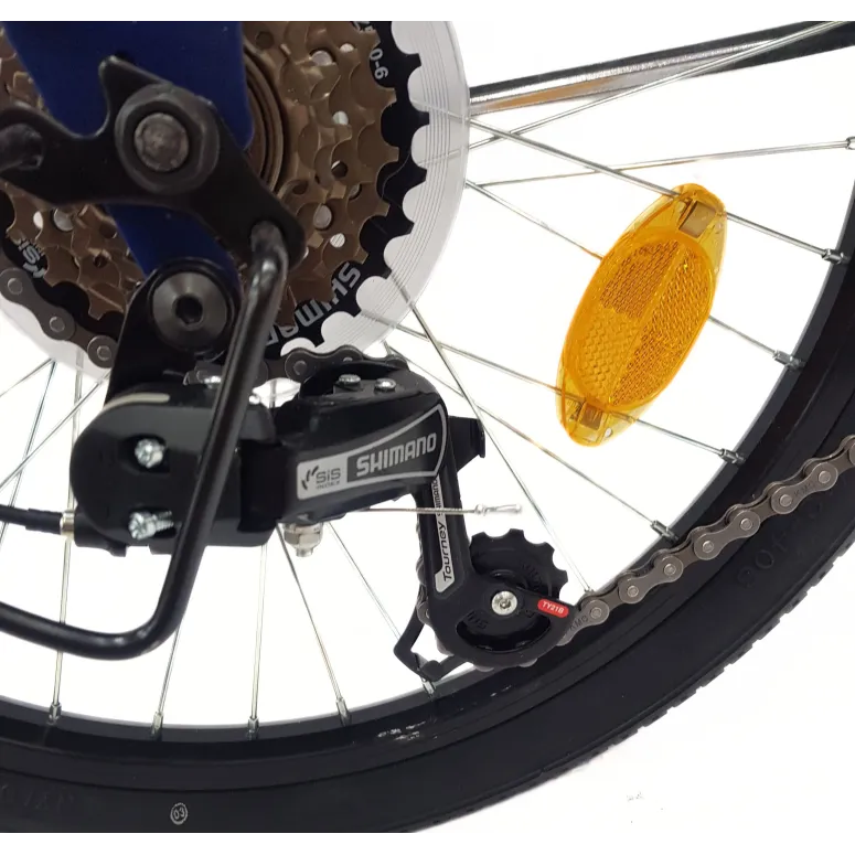 Rower Składany 20 Damski Męski Miejski Dzwonek Bagażnik Odblaski Światła