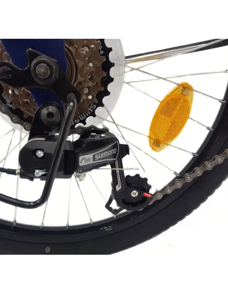 Rower Składany 20 Damski Męski Miejski Dzwonek Bagażnik Odblaski Światła