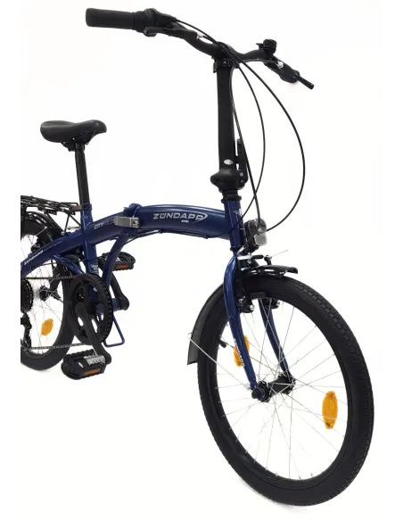 Rower Składany 20 Damski Męski Miejski Dzwonek Bagażnik Odblaski Światła