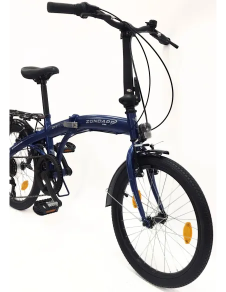 Rower Damski Męski Składany 20" Składak Lekki Shimano Bagażnik Światła