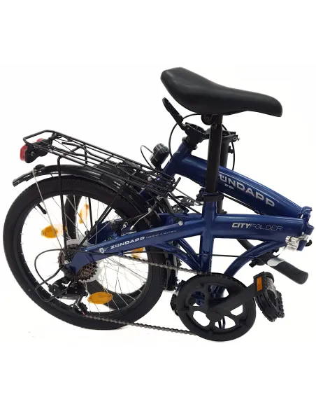 Rower Damski Męski Składany 20" Składak Lekki Shimano Bagażnik Światła