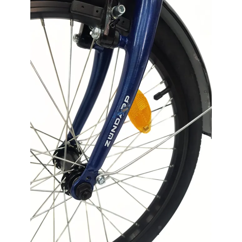 Rower Damski Męski Składany 20" Składak Lekki Shimano Bagażnik Światła