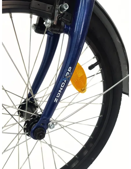 Rower Damski Męski Składany 20" Składak Lekki Shimano Bagażnik Światła