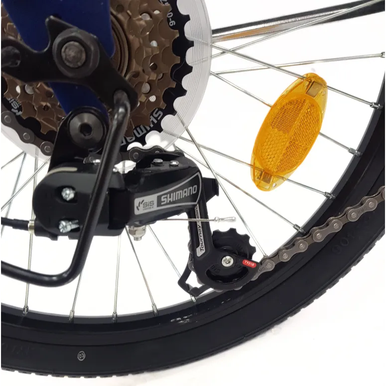 Rower Damski Męski Składany 20" Składak Lekki Shimano Bagażnik Światła