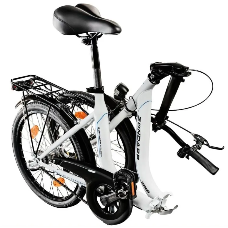 Rower Składany Miejski 20" V-brake Torpedo Nexus Bagażnik Światła Dzwonek