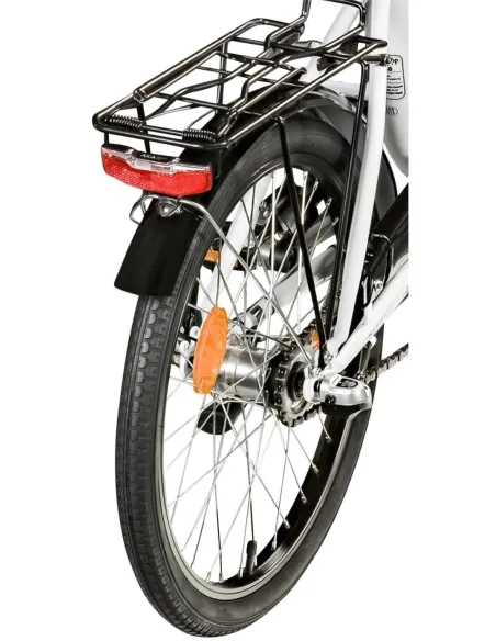 Rower Składany Miejski 20" V-brake Torpedo Nexus Bagażnik Światła Dzwonek