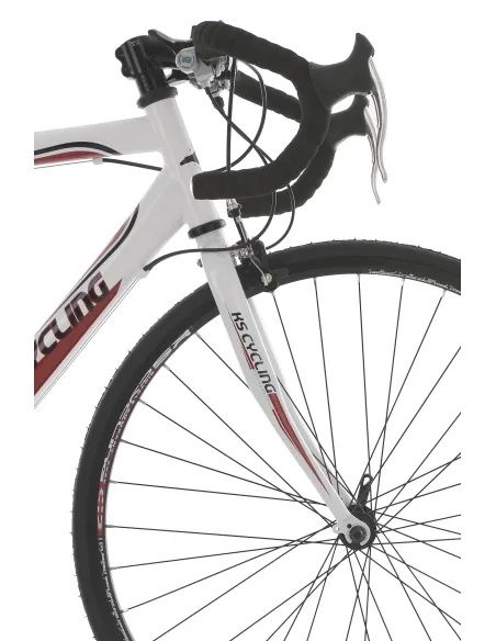 Rower Szosowy Męski Damski 28 Kolarzówka 14 Biegów