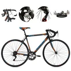 Rower Szosowy Aerodynamiczny Kolarzówka 28 Stal Wysoka Rama Dźwignie 14 TZ
