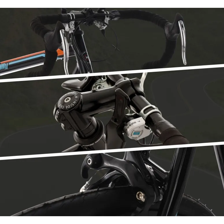 Rower Szosowy Aerodynamiczny Kolarzówka 28 Stal Wysoka Rama Dźwignie 14 TZ