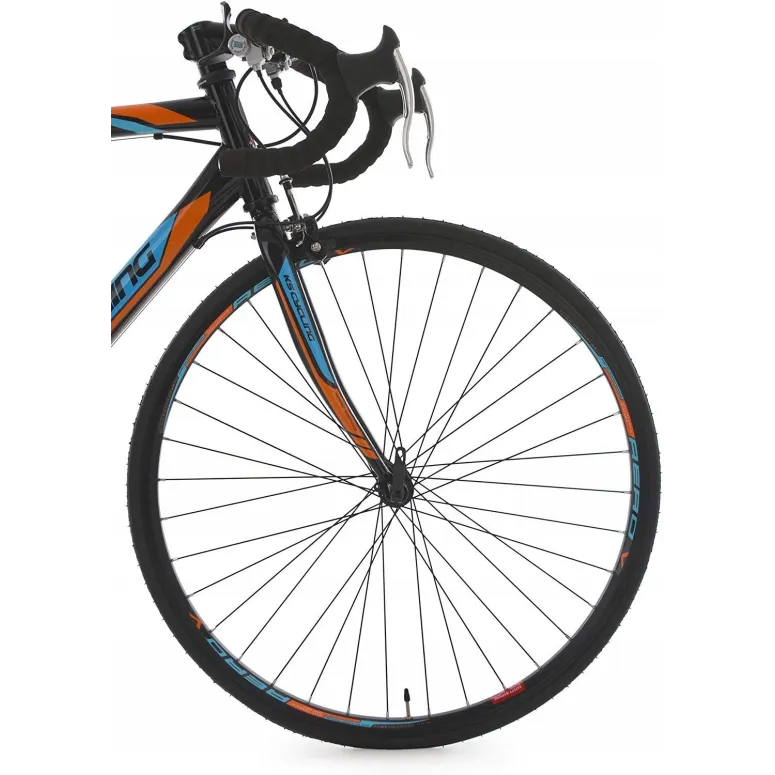 Rower Szosowy Aerodynamiczny Kolarzówka 28 Stal Wysoka Rama Dźwignie 14 TZ