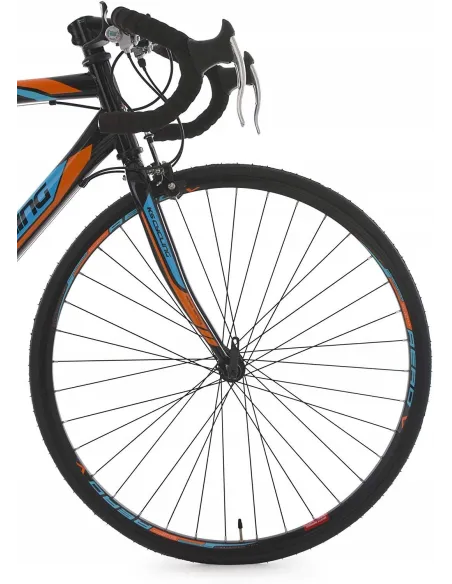 Rower Szosowy Aerodynamiczny Kolarzówka 28 Stal Wysoka Rama Dźwignie 14 TZ