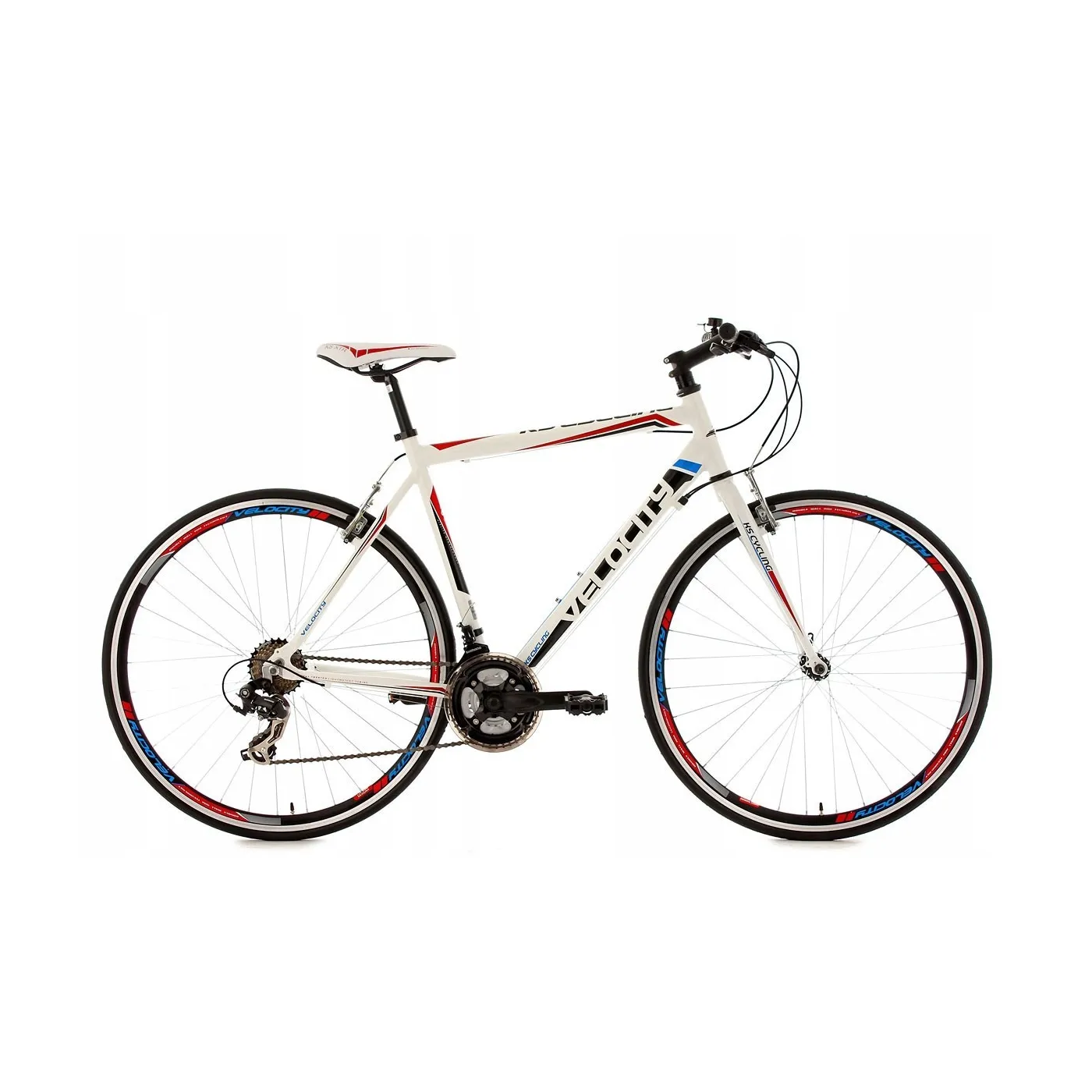 Rower Szosowy Męski 28 Lekki Prosta Kierownica