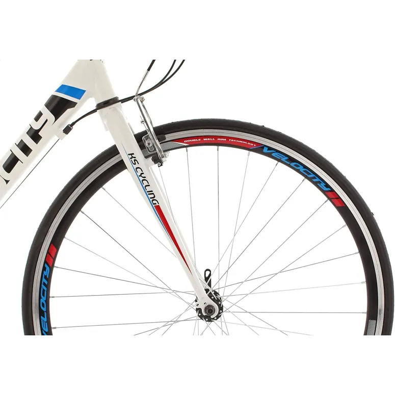 Rower Szosowy Męski 28 Lekki Prosta Kierownica