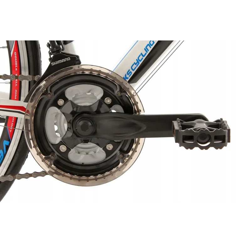 Rower Szosowy Męski 28 Lekki Prosta Kierownica