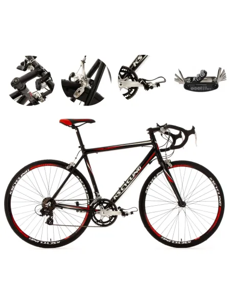 Męski Rower Szosowy 28 Aluminiowy 14 Biegów Shimano Kolarzówka Dual Pivot