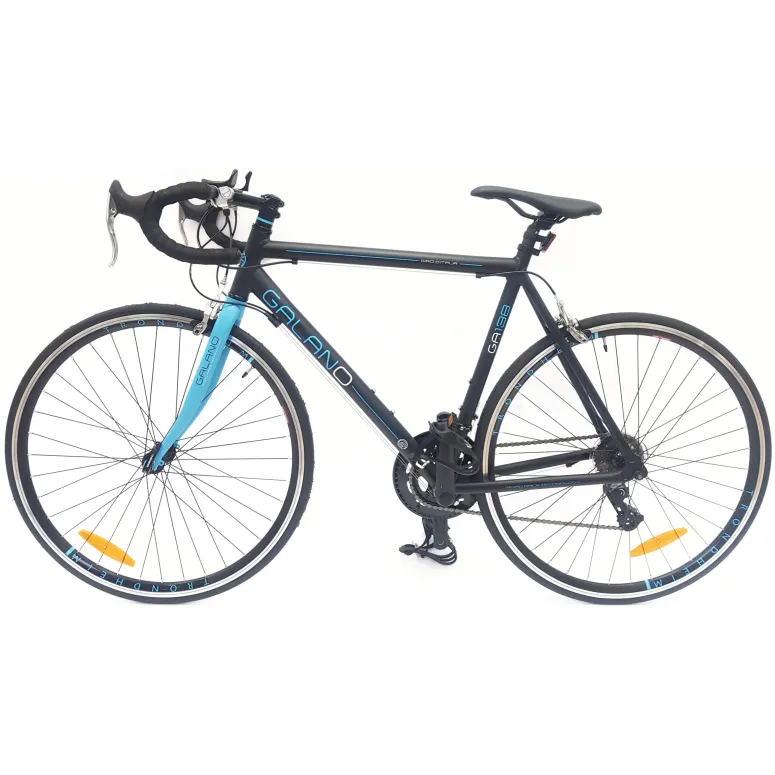 Rower Szosowy 28" Rama Aluminium Męski Dual Pivot Dźwignie Lekki Odblaski