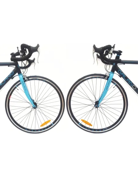 Rower Szosowy 28" Rama Aluminium Męski Dual Pivot Dźwignie Lekki Odblaski