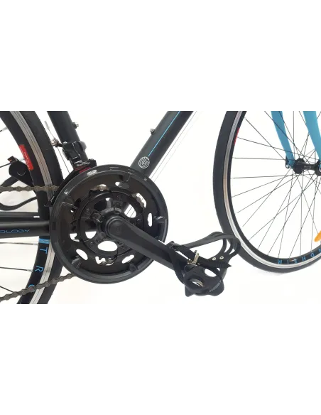 Rower Szosowy 28" Rama Aluminium Męski Dual Pivot Dźwignie Lekki Odblaski