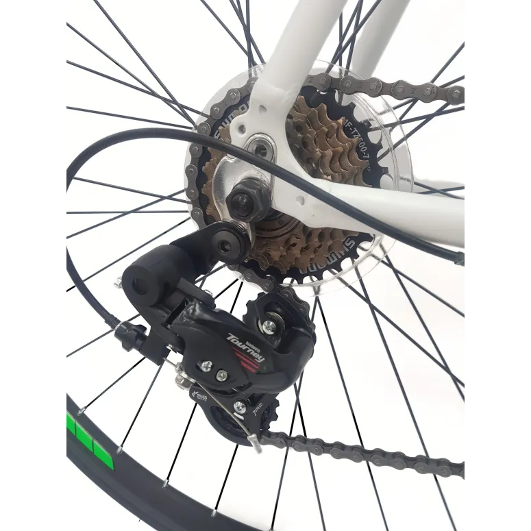 Rower Szosowy Męski Damski 28" Aluminiowy V-brake Dzwignie Szosówka Dzwonek