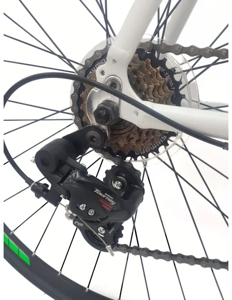 Rower Szosowy Męski Damski 28" Aluminiowy V-brake Dzwignie Szosówka Dzwonek