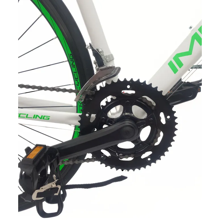 Rower Szosowy Męski Damski 28" Aluminiowy V-brake Dzwignie Szosówka Dzwonek