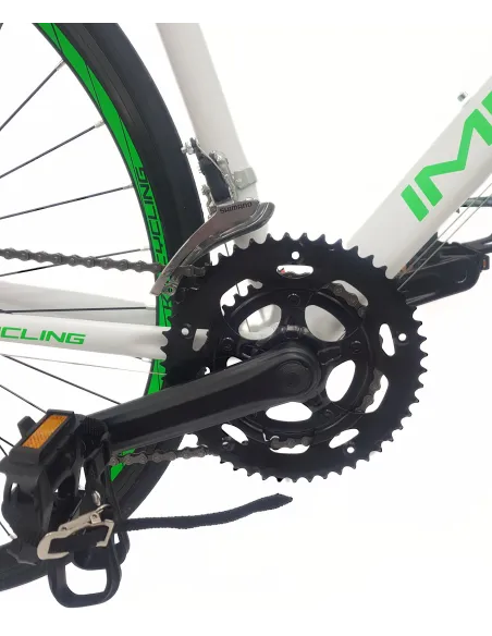 Rower Szosowy Męski Damski 28" Aluminiowy V-brake Dzwignie Szosówka Dzwonek