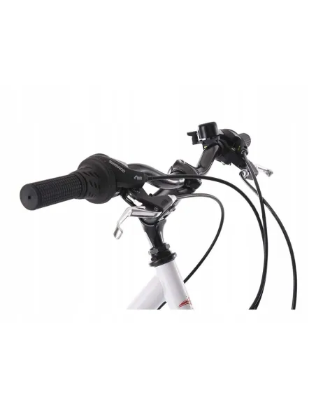 Rower Trekkingowy Damski 28 Turystyczny Przerzutki Biegów 21 Oświetlenie