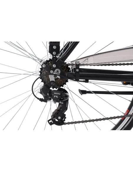 Rower Trekkingowy Męski Aluminiowy 28 Wysoka Rama